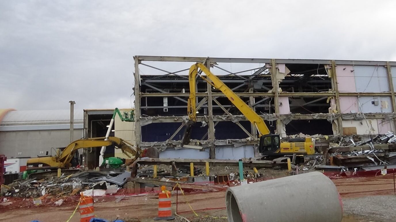 Columbus Convention Center building demolition