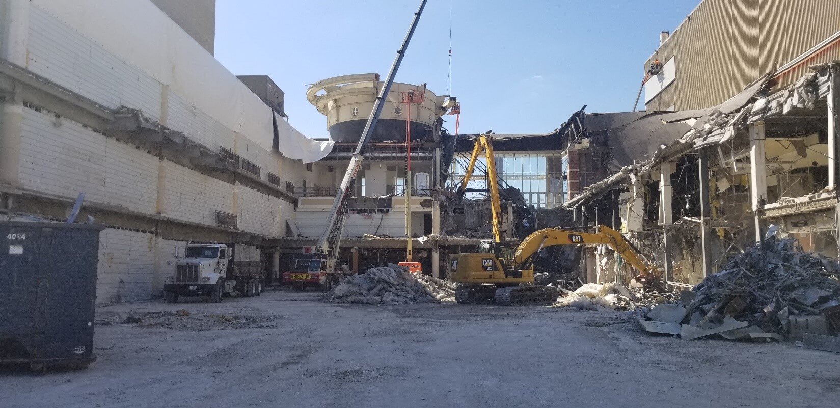 Lexington Kentucky Convention Center building demolition