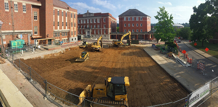 Ohio University (OU) President St. Site Work - University Construction and Site Work